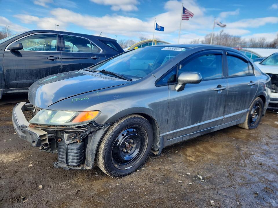Photo 1 from auction – 2008 HONDA CIVIC with VIN 1HGFA16508L103270