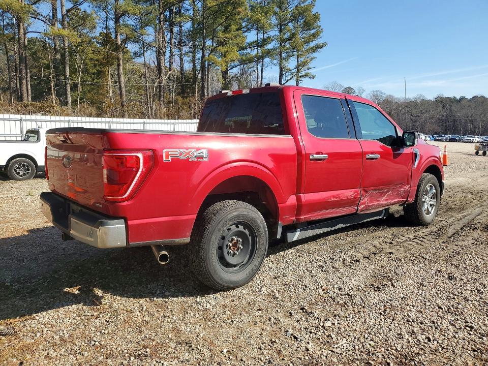 Photo 3 from auction – 2021 FORD F150 with VIN 1FTFW1E85MKD97454