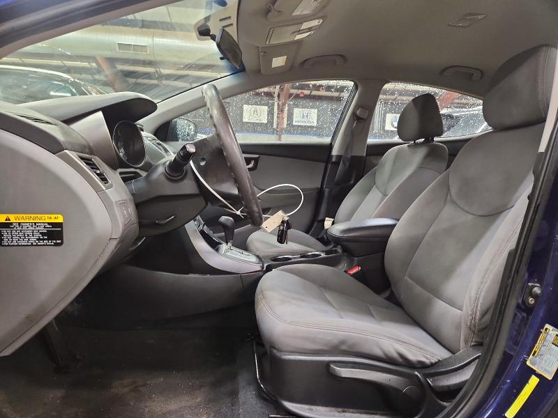 Photo 7 from auction – 2011 HYUNDAI ELANTRA with VIN 5NPDH4AE3BH027601