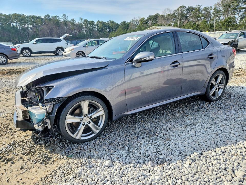 LEXUS IS 2012 with VIN JTHBF5C21C5169676 - Photo from auction
