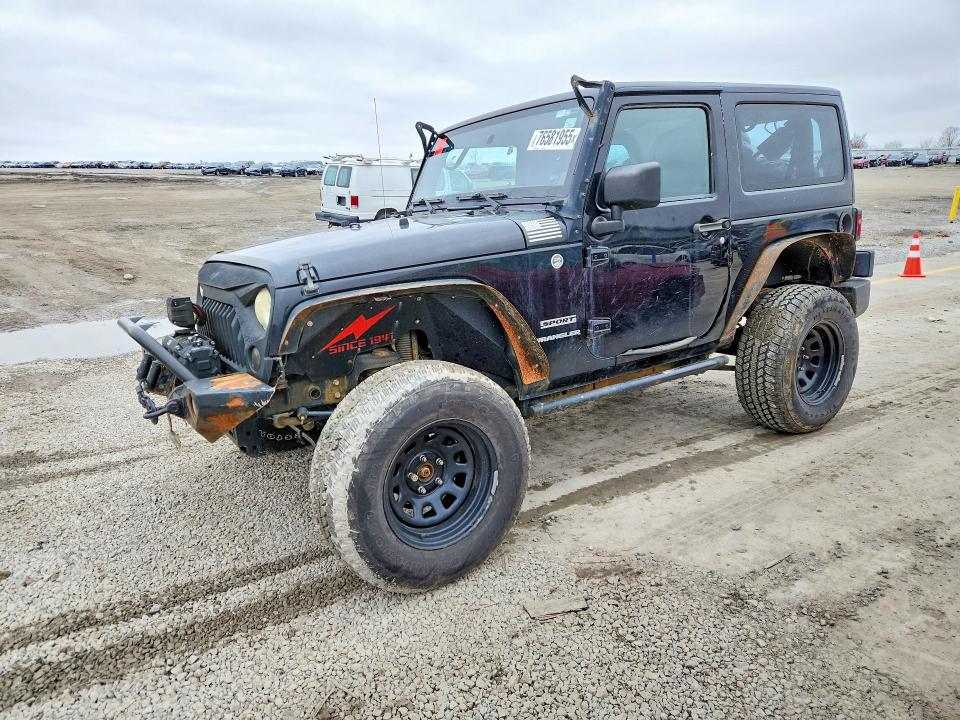 JEEP WRANGLER 2013 with VIN 1C4AJWAG9DL644147 - Photo from auction