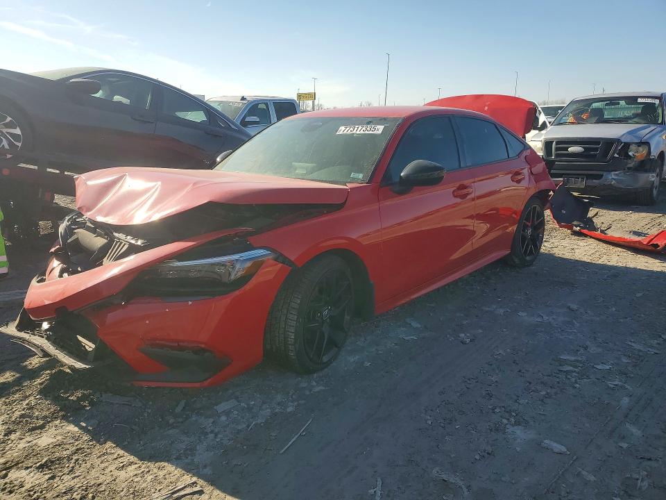HONDA CIVIC 2022 with VIN 2HGFE2F55NH556710 - Photo from auction
