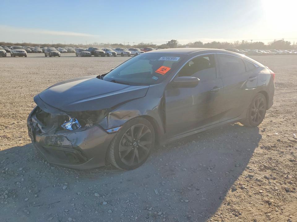 HONDA CIVIC 2019 with VIN 2HGFC2F83KH500390 - Photo from auction