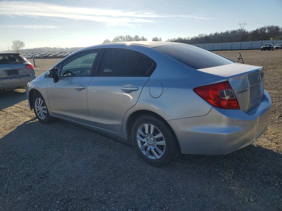 Photo 2 from auction – 2012 HONDA CIVIC with VIN 19XFB2F52CE357260