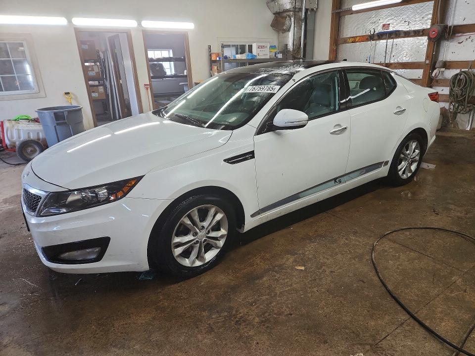 KIA OPTIMA 2013 with VIN 5XXGN4A76DG241648 - Photo from auction