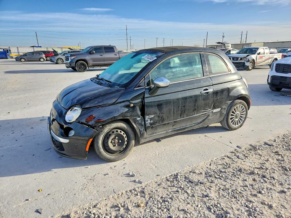 FIAT 500 2012 with VIN 3C3CFFER2CT100800 - Photo from auction