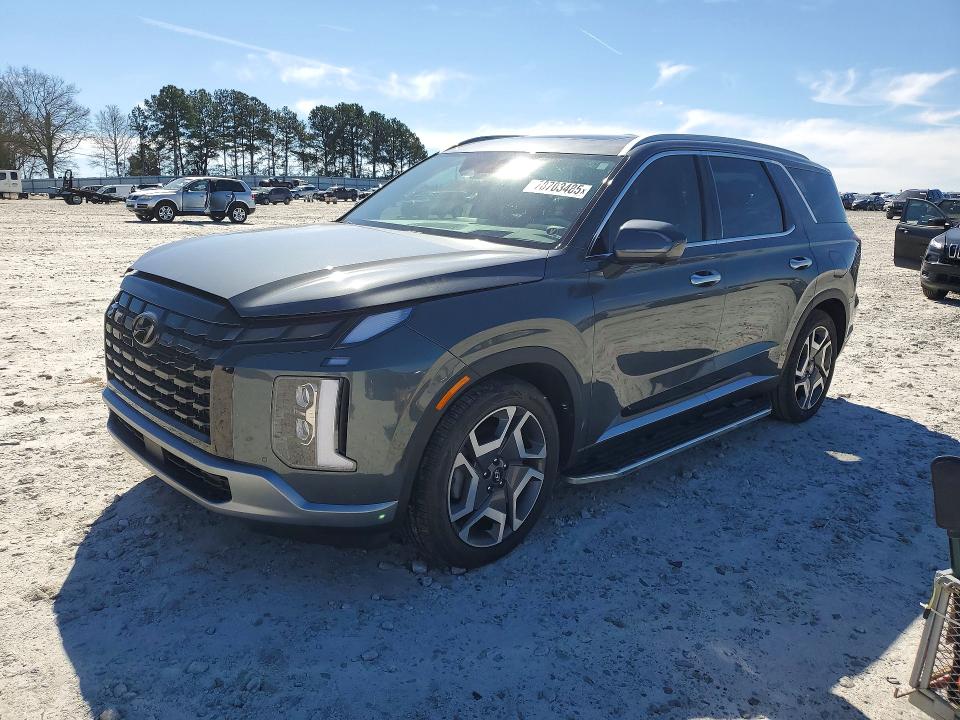 HYUNDAI PALISADE 2024 with VIN KM8R5DGEXRU654085 - Photo from auction