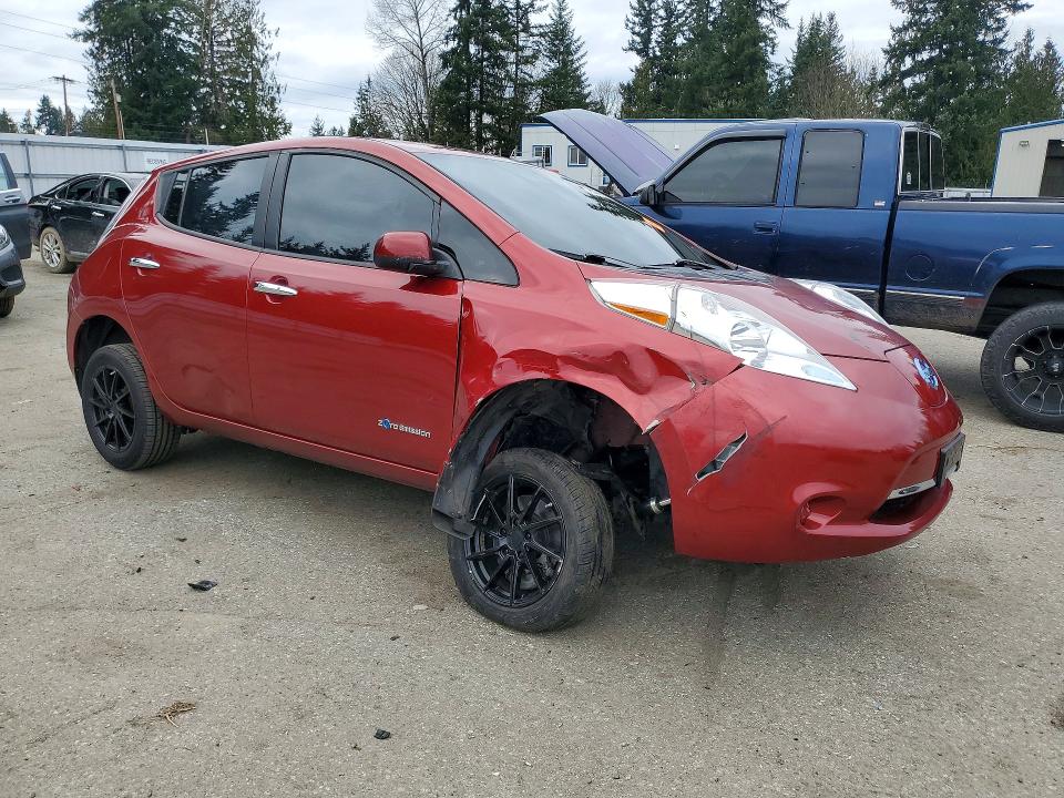 Photo 4 from auction – 2015 NISSAN LEAF with VIN 1N4AZ0CP8FC306539