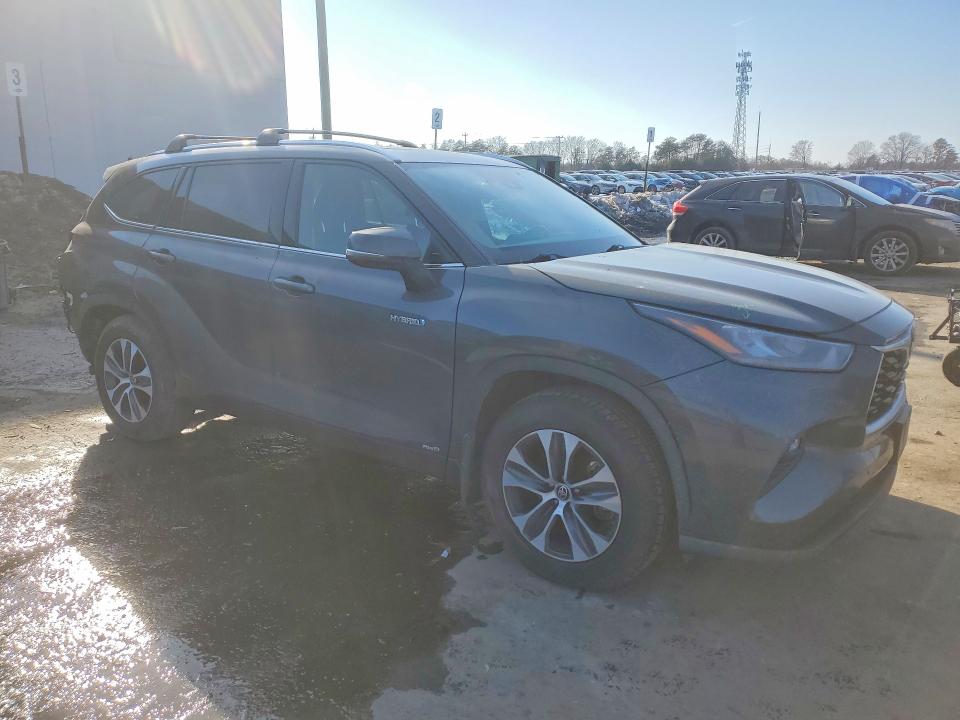 Photo 4 from auction – 2020 TOYOTA HIGHLANDER with VIN 5TDGBRCH7LS513567