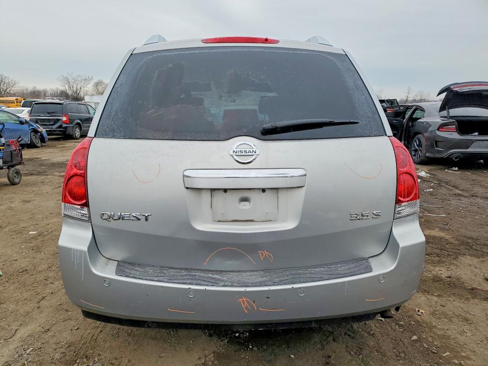 Photo 6 from auction – 2008 NISSAN QUEST S with VIN 5N1BV28U88N121348