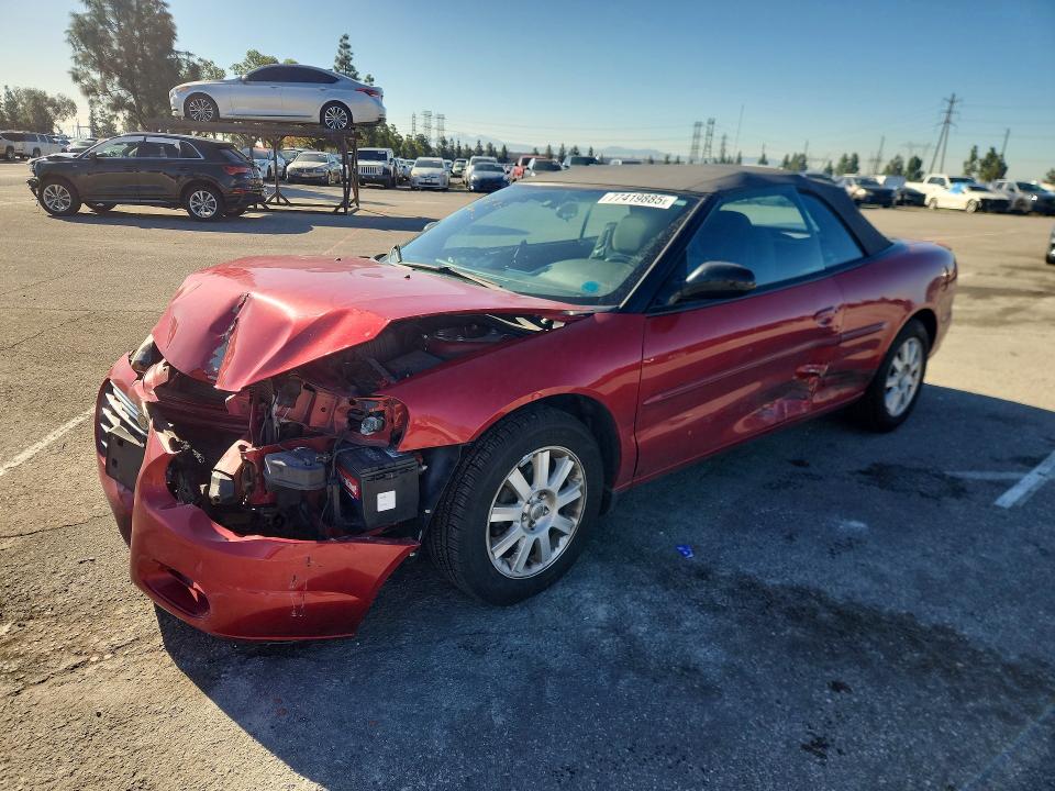 CHRYSLER SEBRING 2005 z numerem VIN 1C3EL75R35N676857 - Zdjęcie z aukcji