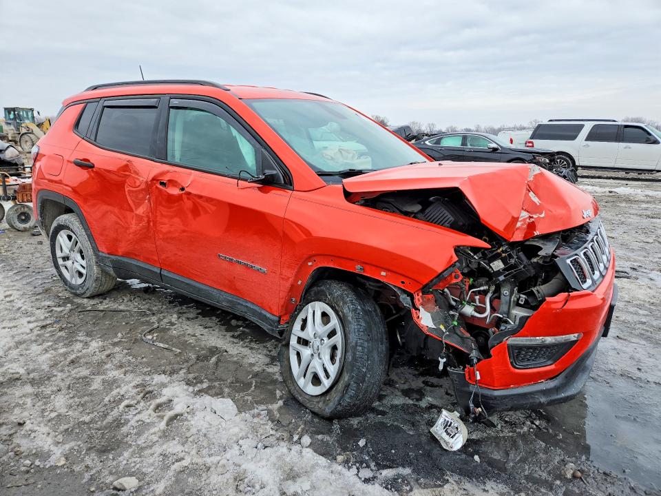 Photo 4 from auction – 2017 JEEP COMPASS SP with VIN 3C4NJDAB4HT656498
