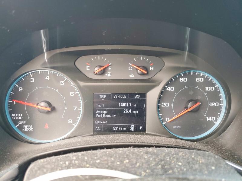 Photo 9 from auction – 2021 CHEVROLET EQUINOX with VIN 3GNAXHEV6MS155743
