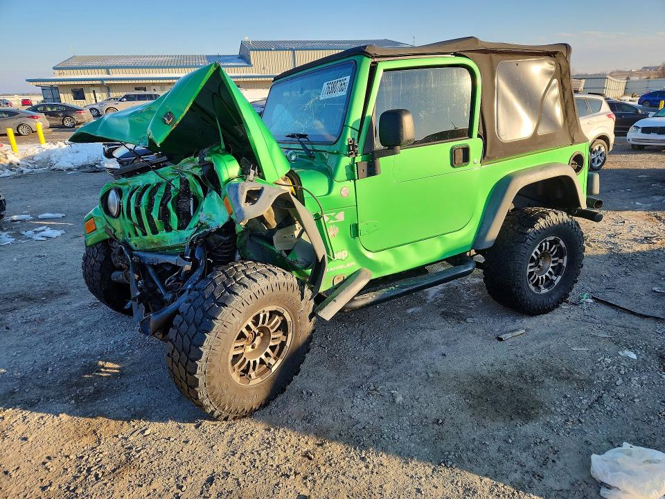 JEEP WRANGLER 2004 with VIN 1J4FA39S24P752268 - Photo from auction