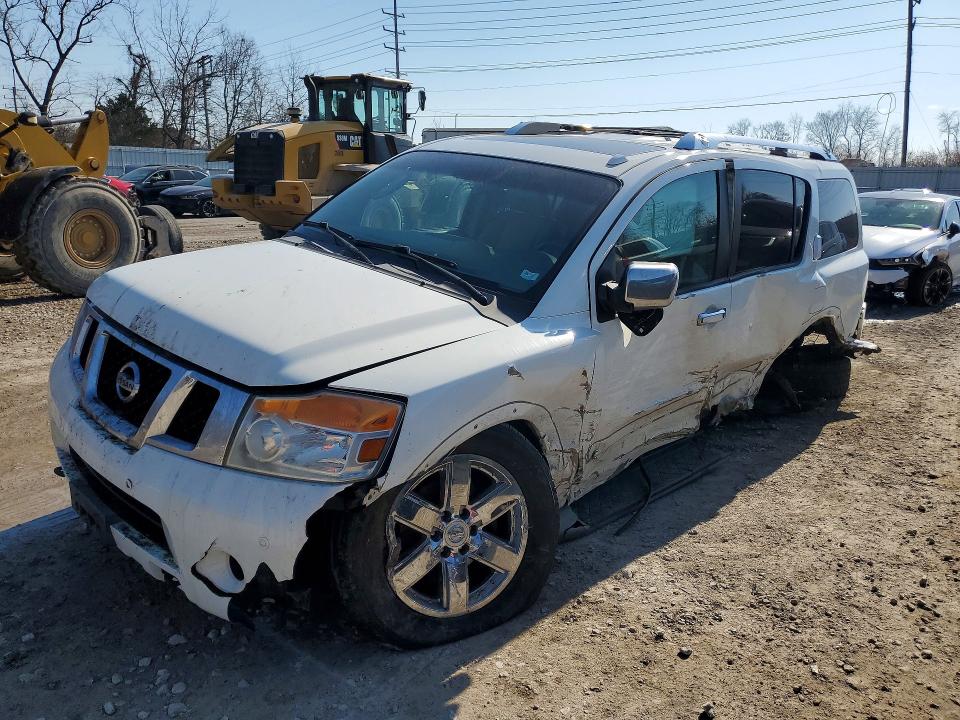 NISSAN ARMADA 2011 with VIN 5N1AA0NE0BN613873 - Photo from auction