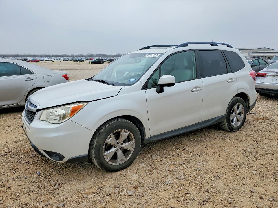 SUBARU FORESTER 2014 with VIN JF2SJADC0EH493723 - Photo from auction
