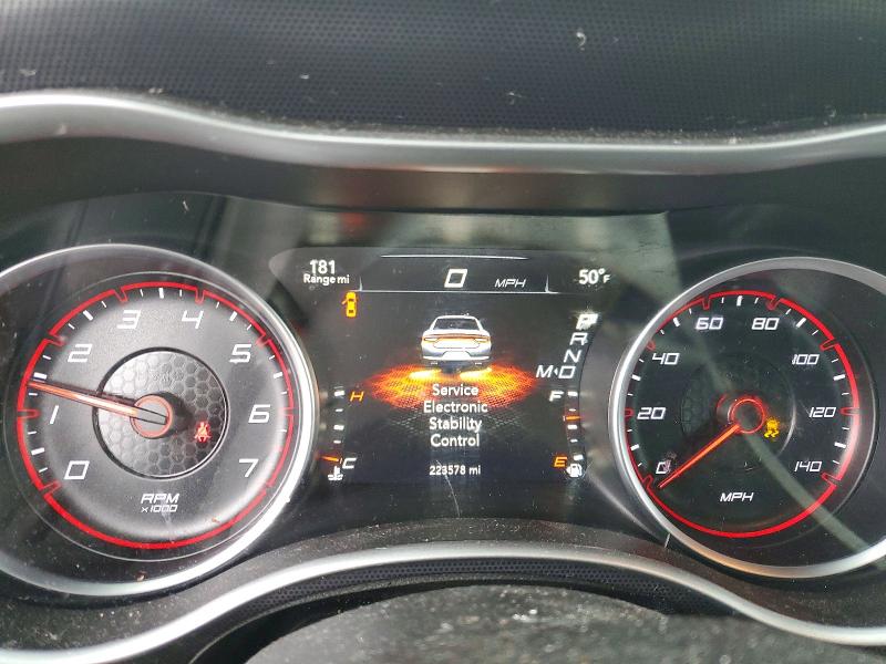 Photo 9 from auction – 2016 DODGE CHARGER SX with VIN 2C3CDXHG9GH222705