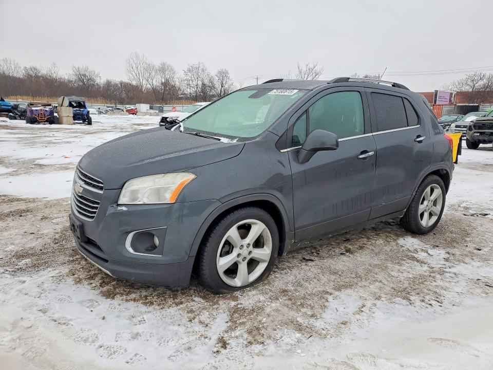 CHEVROLET TRAX LTZ 2016 with VIN 3GNCJMSB9GL163587 - Photo from auction