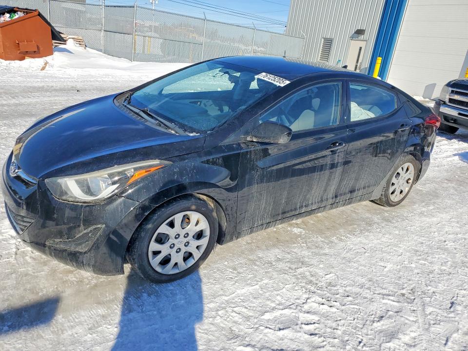 HYUNDAI ELANTRA SE 2014 with VIN 5NPDH4AEXEH537836 - Photo from auction