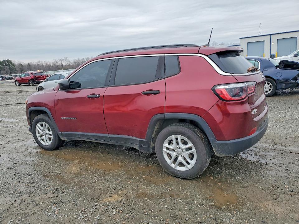 Photo 2 from auction – 2021 JEEP COMPASS with VIN 3C4NJCAB4MT526788