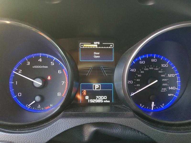 Photo 9 from auction – 2016 SUBARU LEGACY 2.5 with VIN 4S3BNBH60G3034799