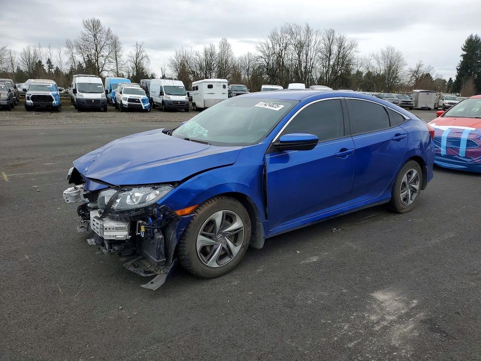 Photo 1 from auction – 2019 HONDA CIVIC with VIN 19XFC2F6XKE007850