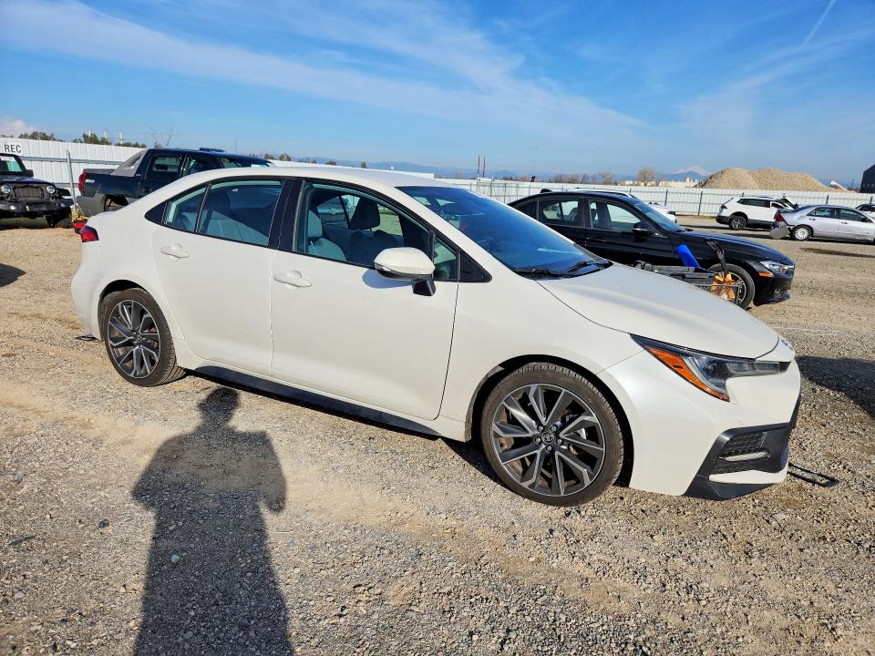 Photo 4 from auction – 2021 TOYOTA COROLLA SE with VIN 5YFS4MCE2MP062586
