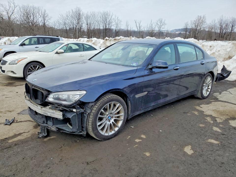 BMW 740 LXI 2015 with VIN WBAYF4C51FGS99351 - Photo from auction