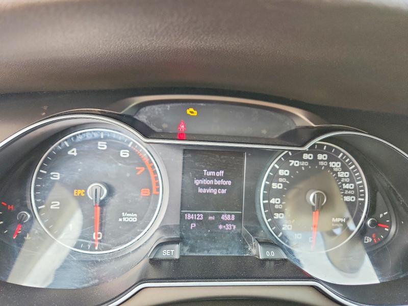 Photo 9 from auction – 2013 AUDI A4 with VIN WAUFFAFL7DN022857