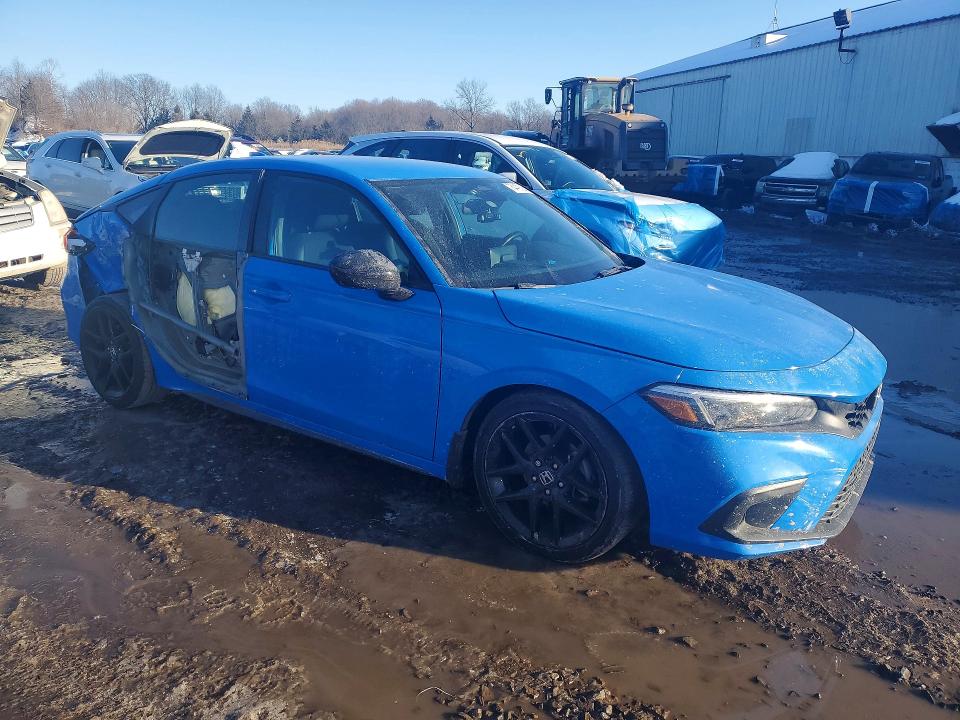 Photo 4 from auction – 2022 HONDA CIVIC with VIN 19XFL2H87NE021210