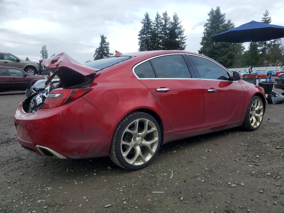 Photo 3 from auction – 2014 BUICK REGAL with VIN 2G4GT5GX7E9229547