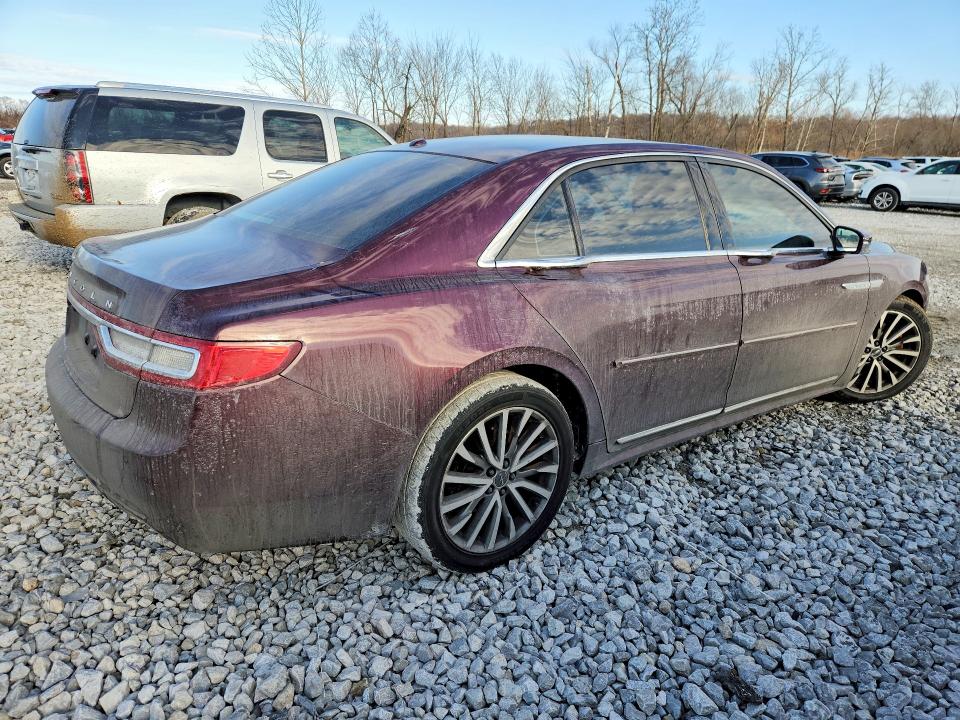 Photo 3 from auction – 2017 LINCOLN CONTINENTAL with VIN 1LN6L9SK6H5609379