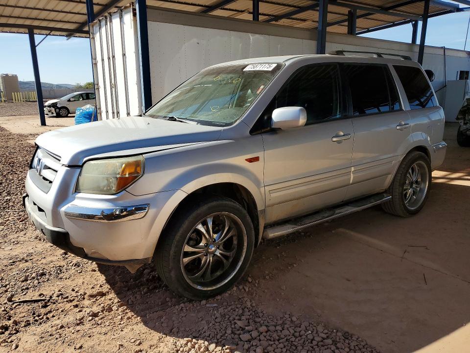 HONDA PILOT EX 2006 with VIN 5FNYF28536B003143 - Photo from auction