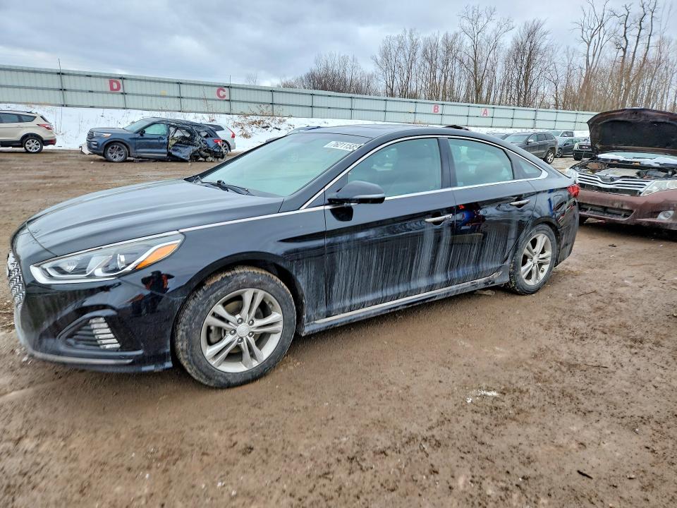HYUNDAI SONATA SPO 2018 with VIN 5NPE34AF1JH604040 - Photo from auction