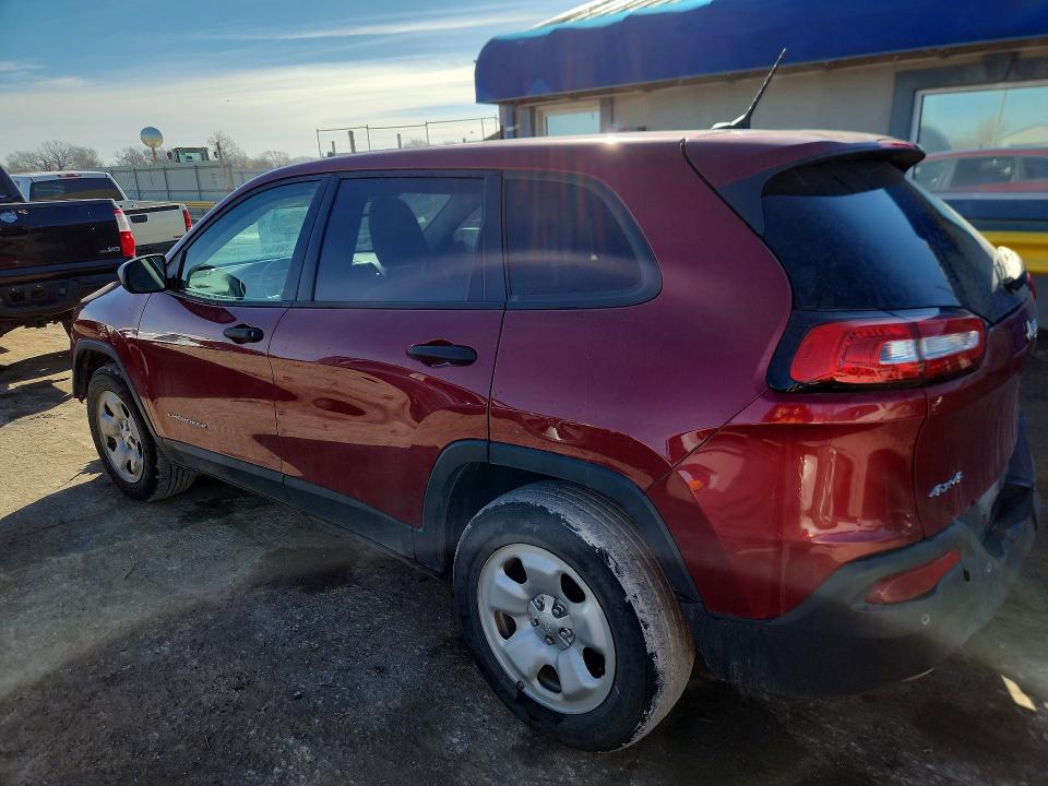 Photo 2 from auction – 2017 JEEP CHEROKEE S with VIN 1C4PJMAB8HW654126