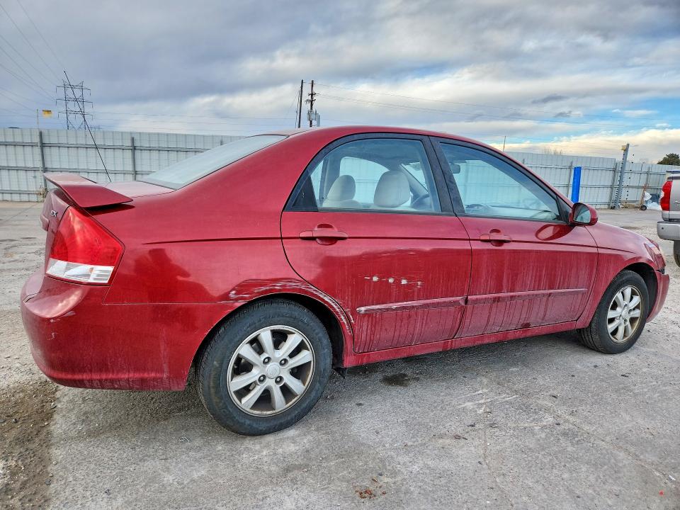 Photo 3 from auction – 2009 KIA SPECTRA EX with VIN KNAFE221995614135