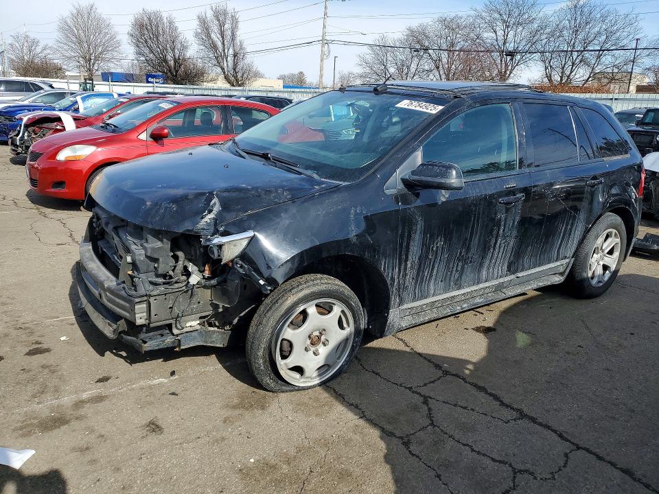 FORD EDGE SEL 2012 with VIN 2FMDK3J96CBA18950 - Photo from auction