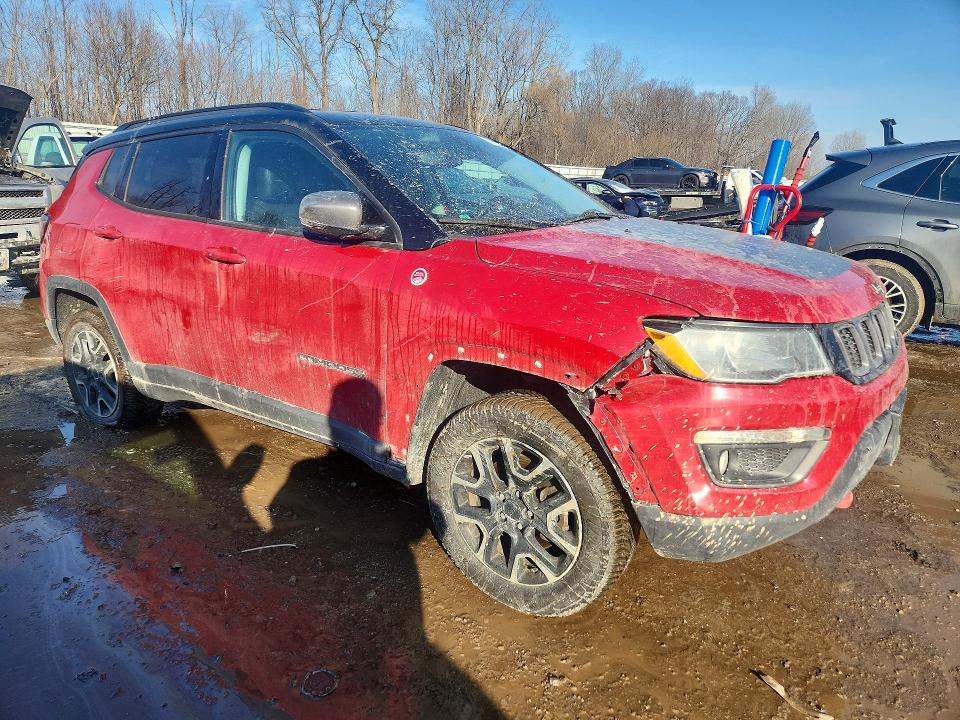 Photo 4 from auction – 2019 JEEP COMPASS with VIN 3C4NJDDB3KT825543