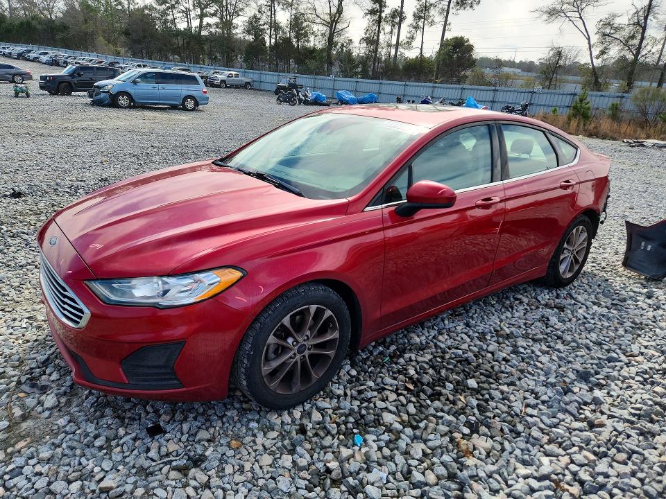 FORD FUSION 2020 with VIN 3FA6P0HD2LR143958 - Photo from auction