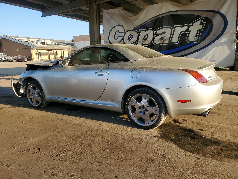 Photo 2 from auction – 2005 LEXUS SC 430 with VIN JTHFN48Y150069797