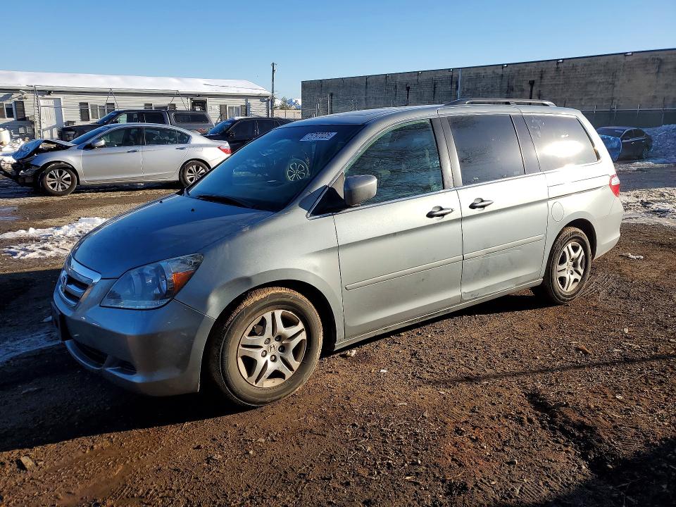 HONDA ODYSSEY 2007 with VIN 5FNRL38687B021876 - Photo from auction