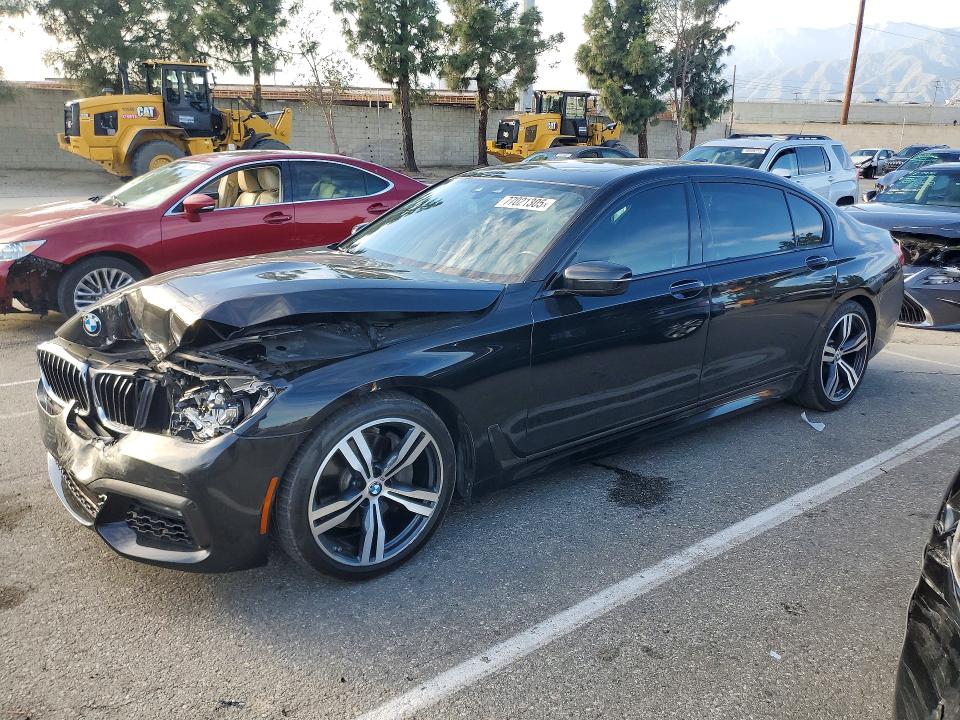 BMW 740 I 2019 with VIN WBA7E2C58KB218548 - Photo from auction