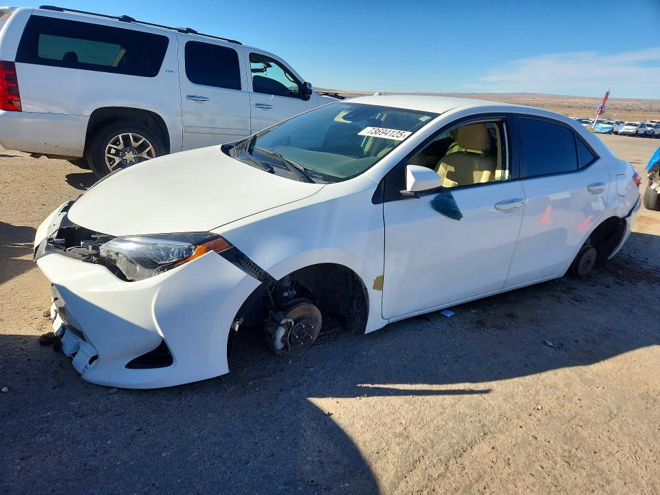 TOYOTA COROLLA L 2019 with VIN 2T1BURHE0KC171793 - Photo from auction