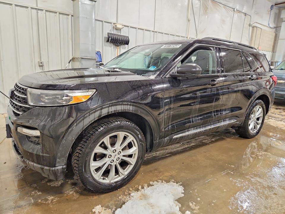 FORD EXPLORER 2020 with VIN 1FMSK8DH2LGC76558 - Photo from auction