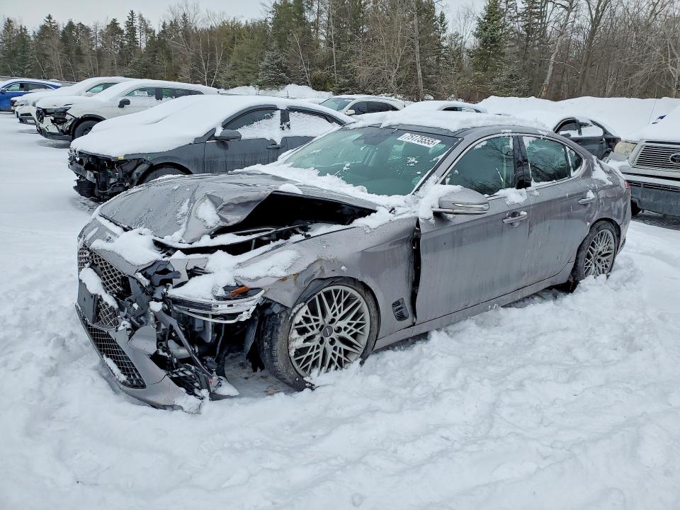 GENESIS G70 2023 with VIN KMTG34TA3PU126858 - Photo from auction