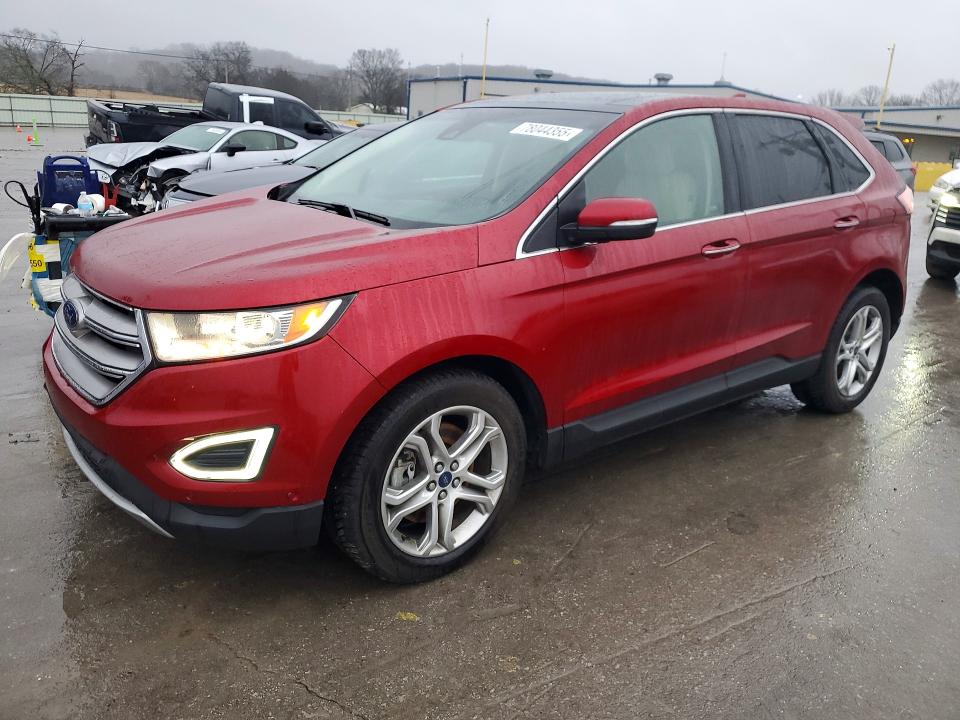 FORD EDGE 2015 with VIN 2FMPK4K8XFBB12665 - Photo from auction