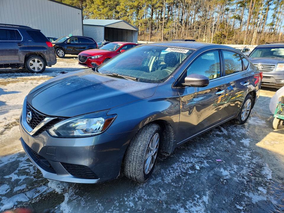 NISS SENTRA 2019 with VIN 3N1AB7AP0KY285796 - Photo from auction