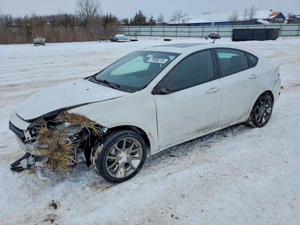DODGE DART SXT 2014 with VIN 1C3CDFBBXED914649 - Photo from auction