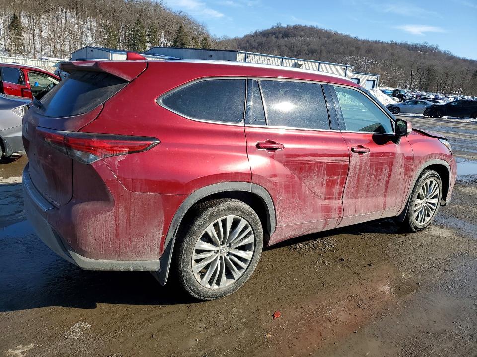 Photo 3 from auction – 2021 TOYOTA HIGHLANDER with VIN 5TDFZRBH8MS111180