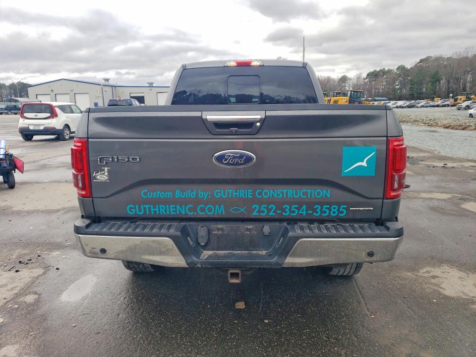 Photo 6 from auction – 2015 FORD F150 with VIN 1FTFX1EF7FKD20065